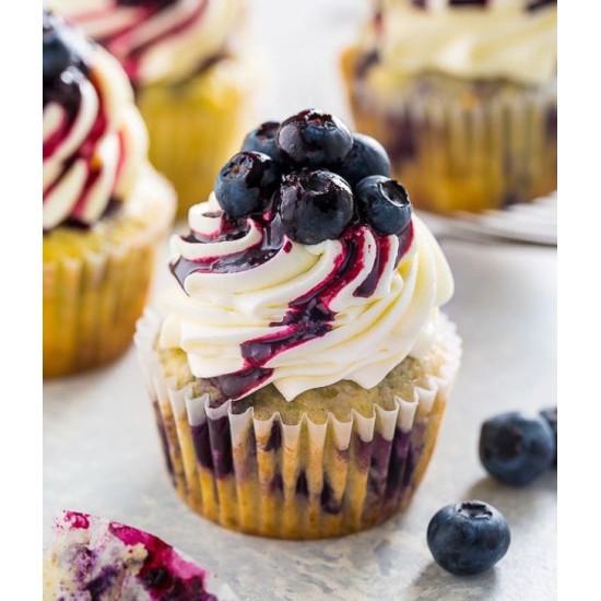 Blueberry Premium Cup cakes