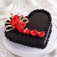 Lovely heartshape cake