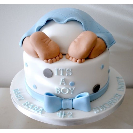 Welcome baby cake