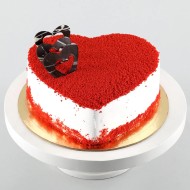 Redvelvet Heart Cake