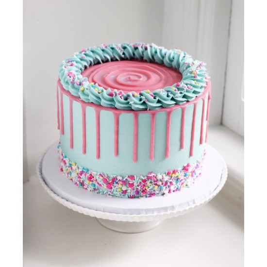 Sprinkle Drip cake