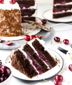 black forest cake