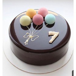 Chocolate ballons cake