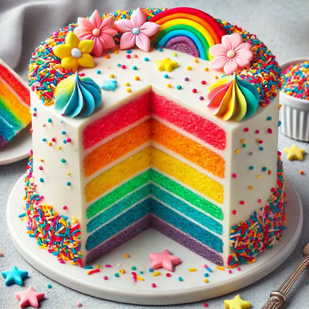 RAINBOW CAKE