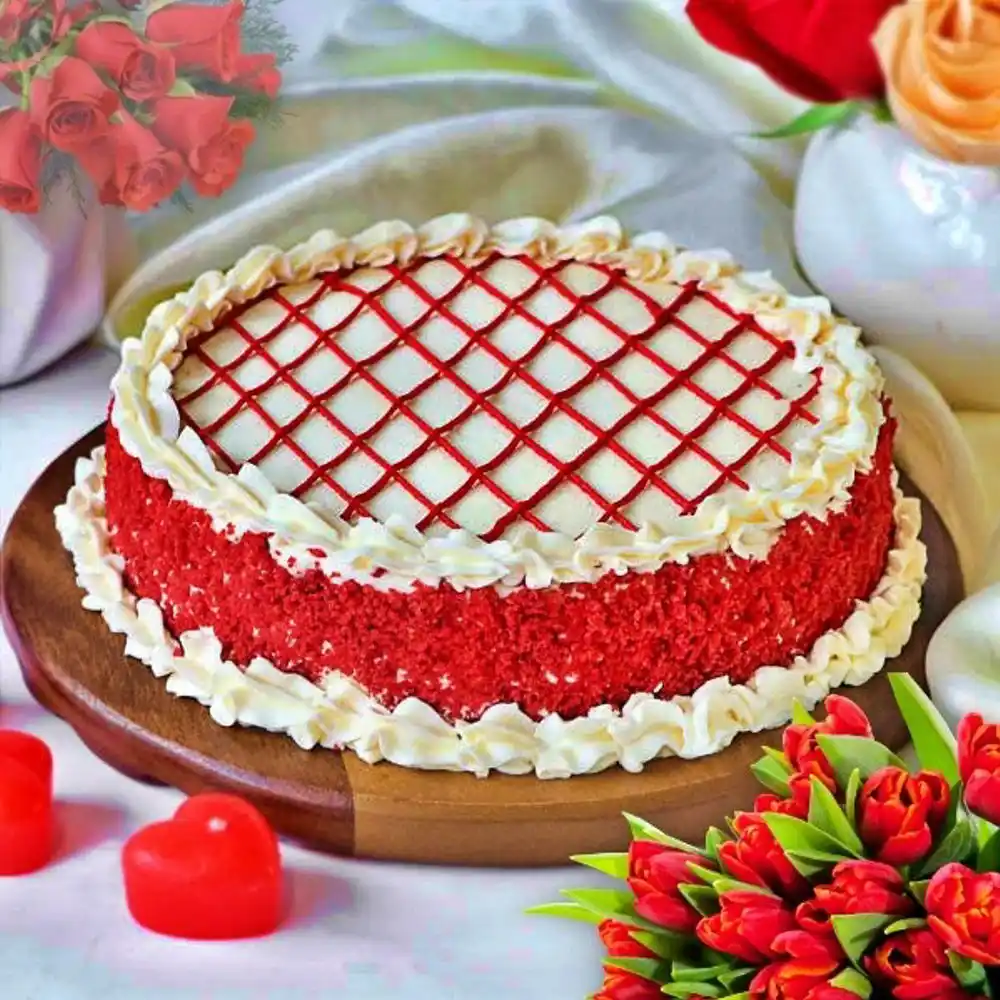 Adorable Red Velvet Cake