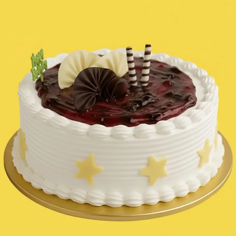 Berry Bliss Birthday Cake