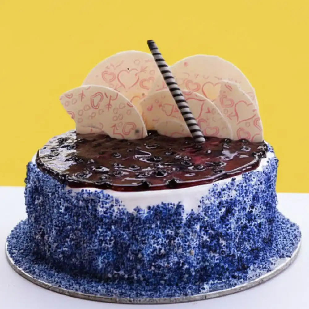 Blueberry Jelly Cake
