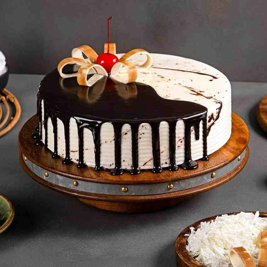 Choco vanilla cake