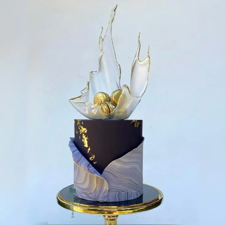 Classic Isomalt cake