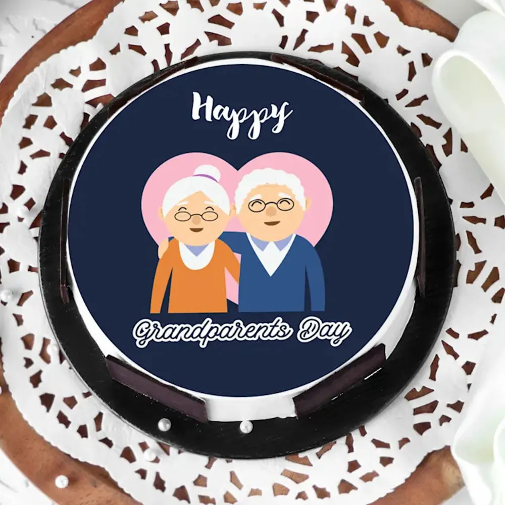 Cute Grandparents Day Cake