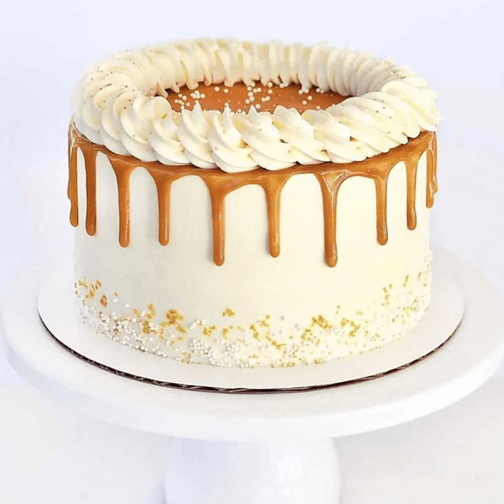 Elegant Butterscotch Cake