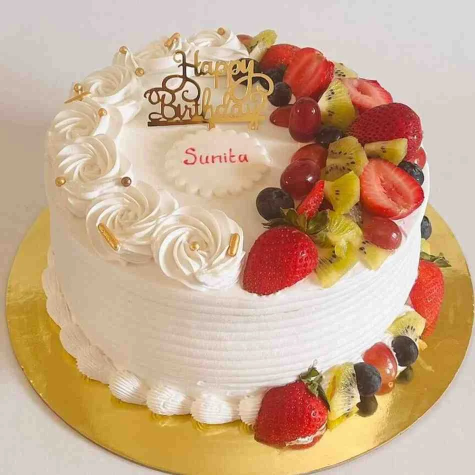 Fruits Loaded Cake