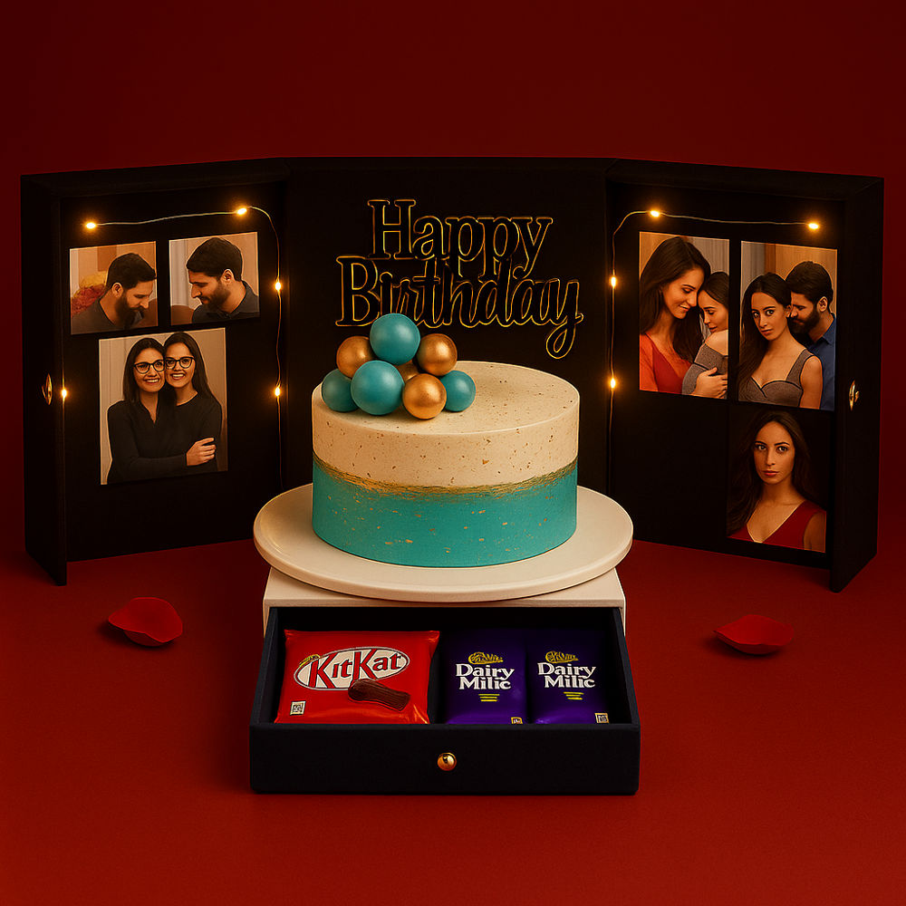 Golden Blossom Premium cake