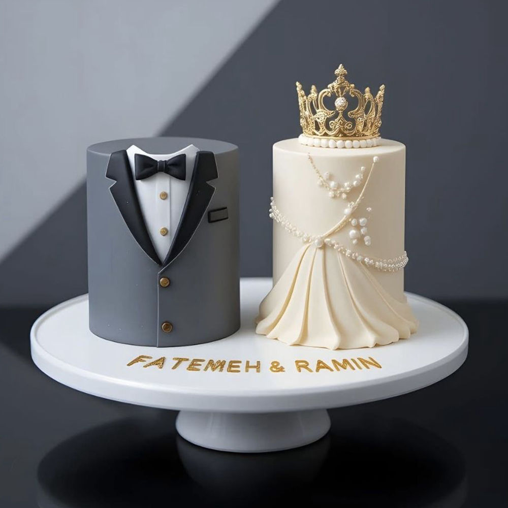 King n Queen Premium cake