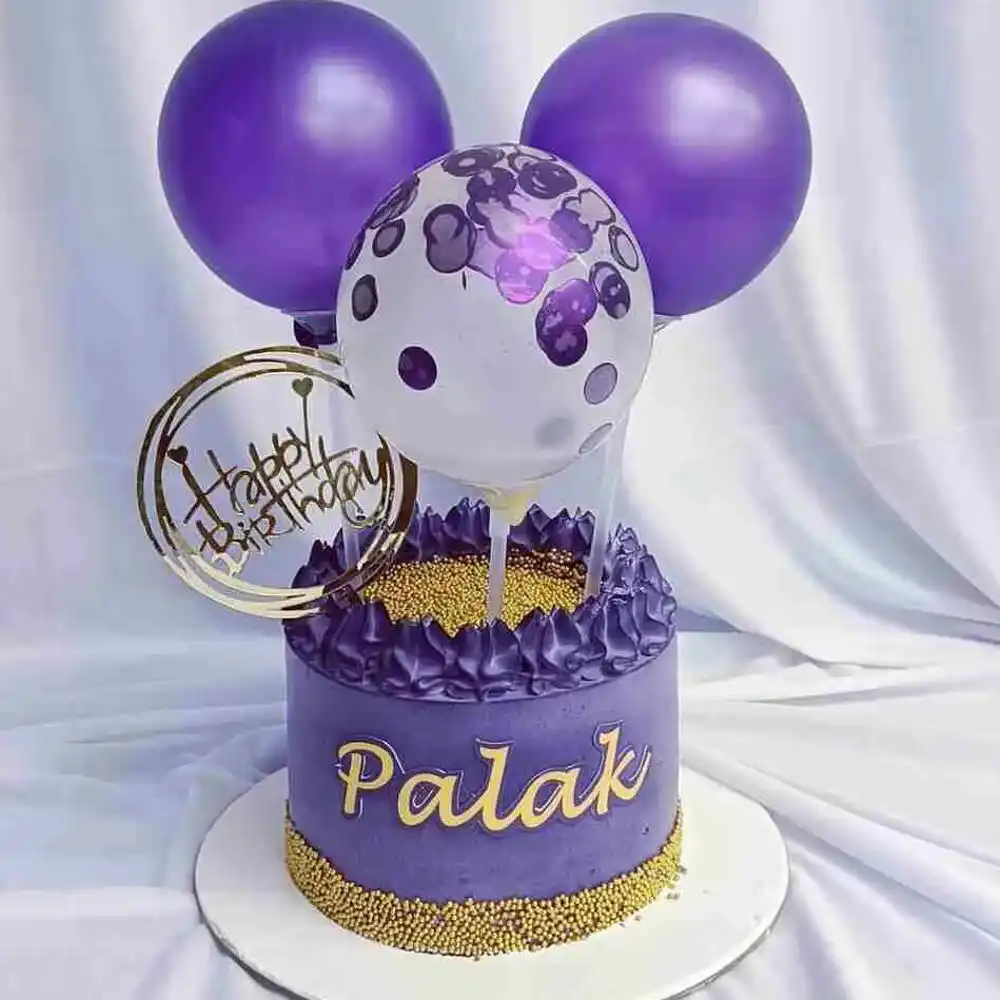 Lavender ballon Cake