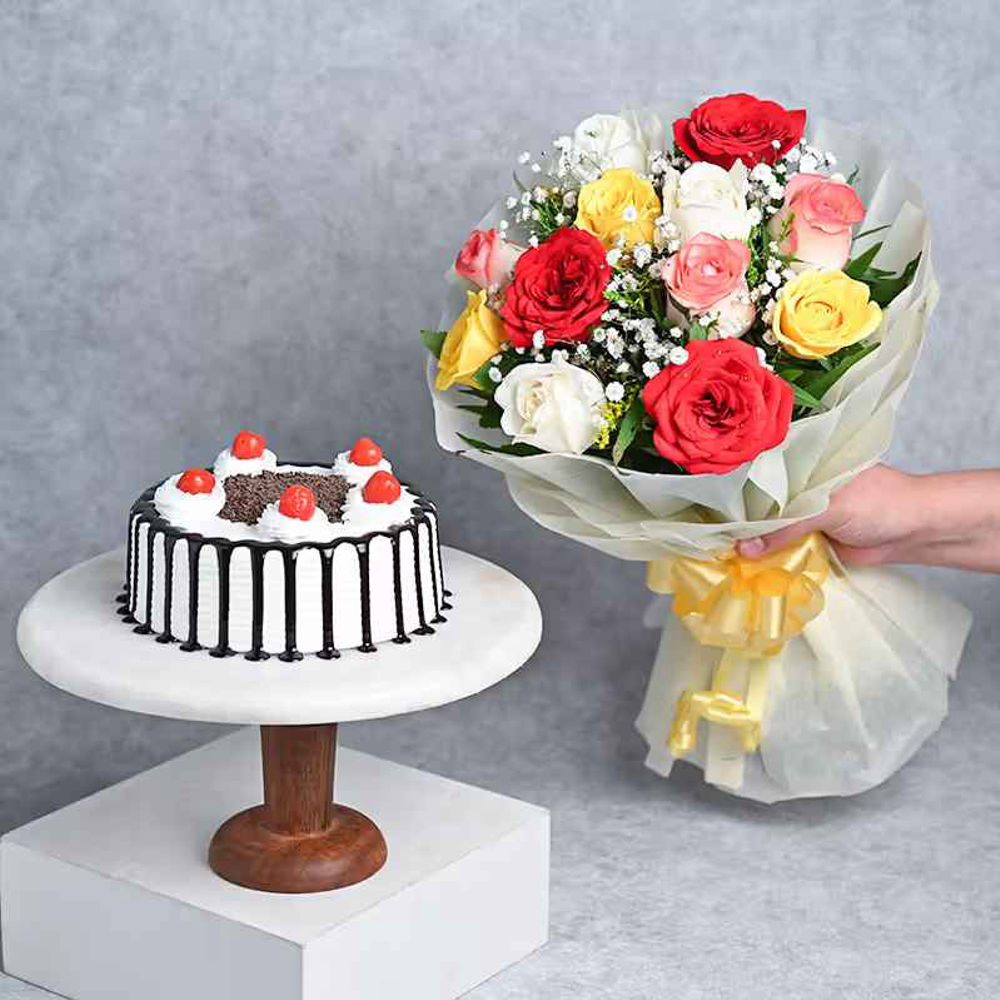 Mix Roses Cake Combo