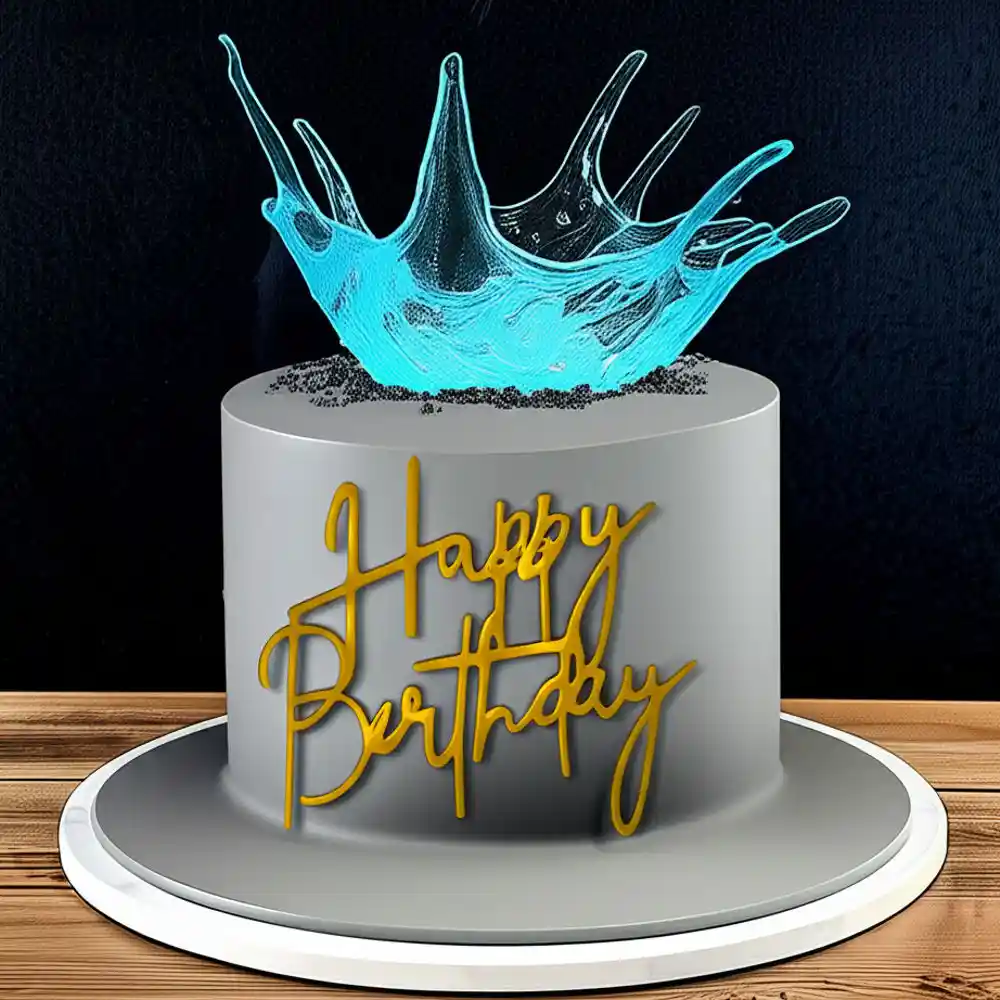 Mystic Glow Cake