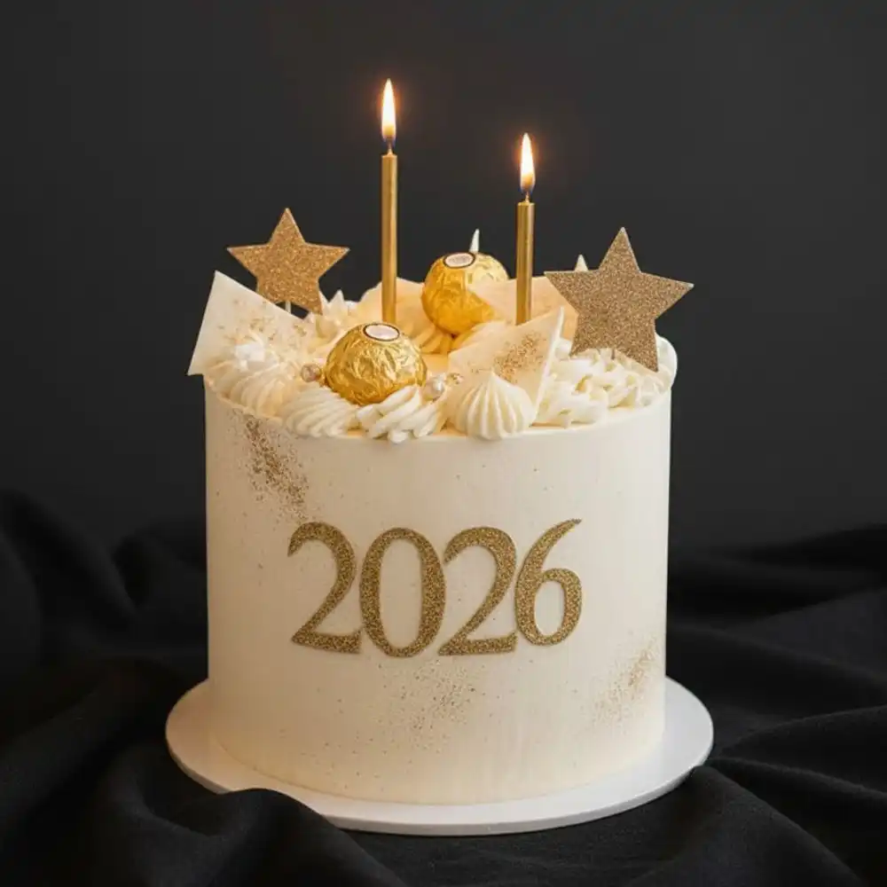 Cheers to 2026 Cake