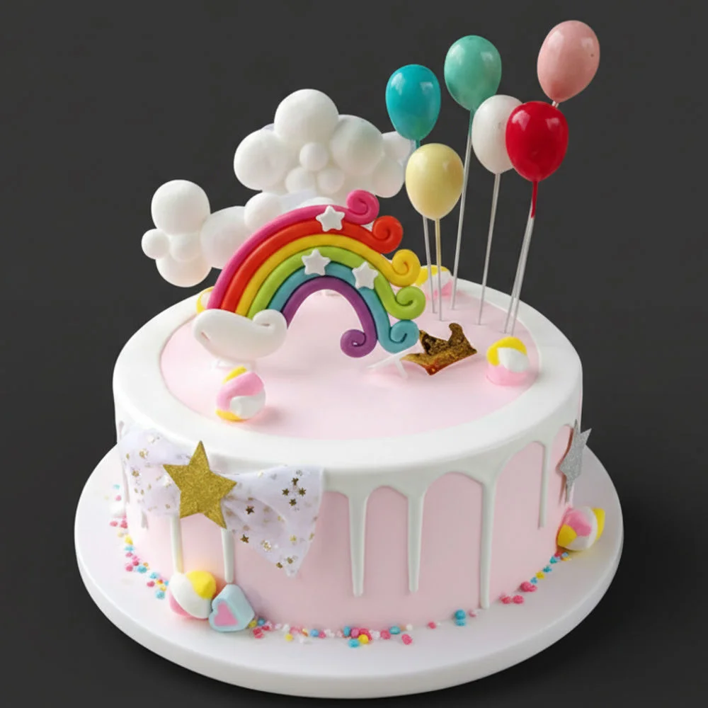 Rainbow UP Cake