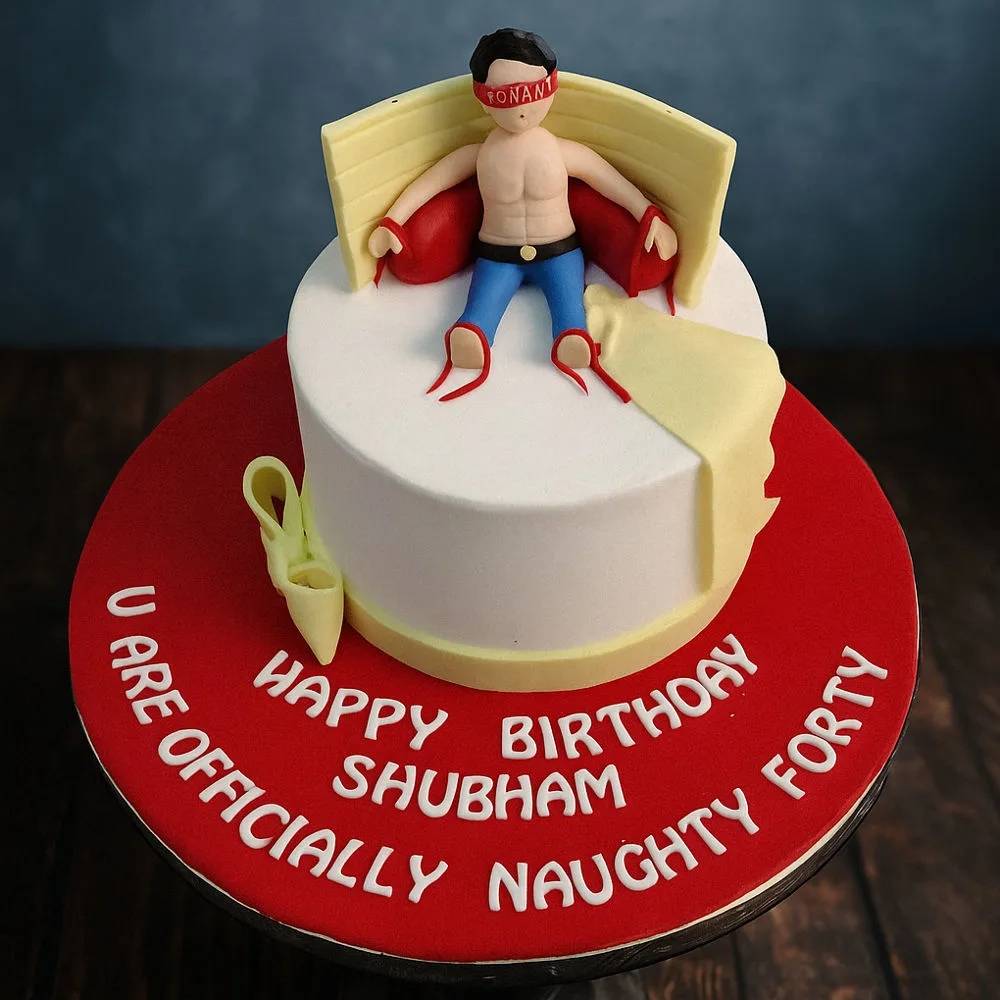 Tie Me Bachlor cake