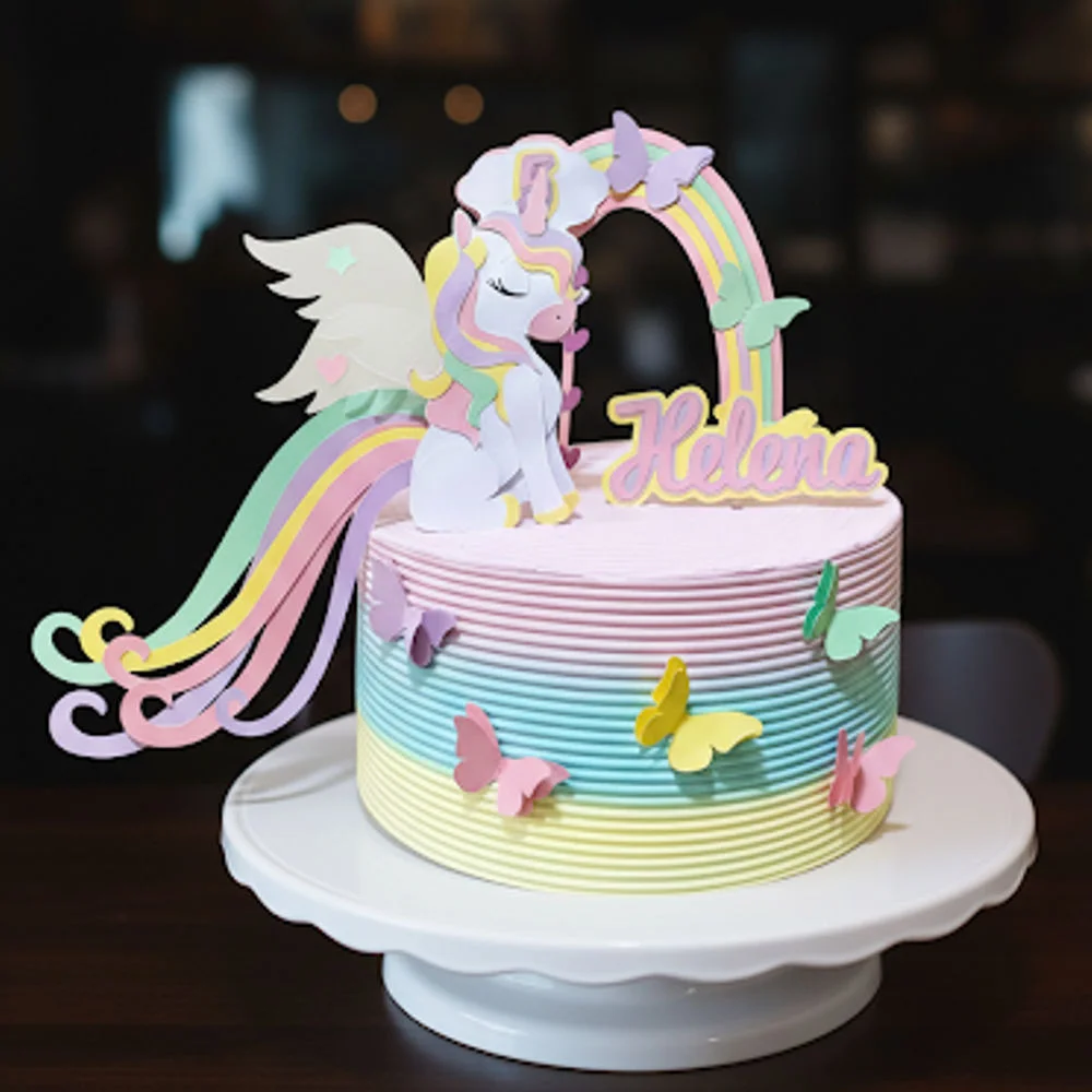Unicorn Rainbow cake