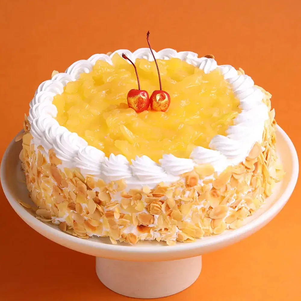 Whipped Cream Pineapple Cake