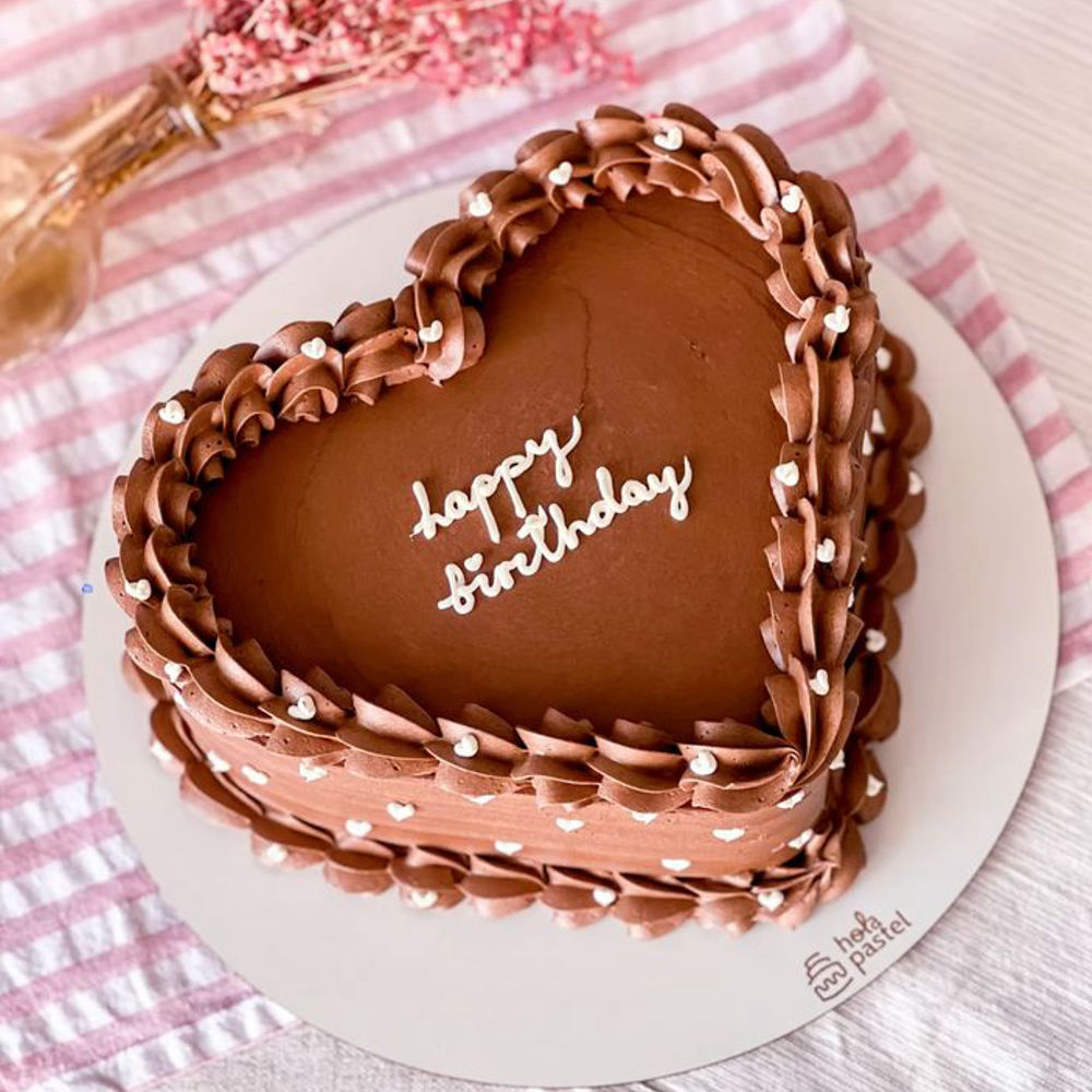 chocolate ball heart shape