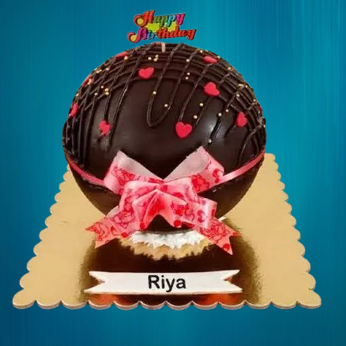 Chocolate pinata cake